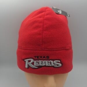 Texas Rebels Beanie Hat Red NCAA Pacific Headwear New